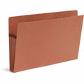 Smead Straight Tab Cut Legal Recycled File Pocket, Redrope, 8 1/2" Width x 14" Length, 25 / Box, SMD73611