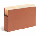Smead Straight Tab Cut Legal Recycled File Pocket, Redrope, 8 1/2" Width x 14" Length, 25 / Box, SMD73611