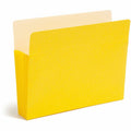 Smead Straight Tab Cut Letter Recycled File Pocket, Redrope, 8 1/2" Width x 11" Length, 5 / Pack, SMD73836