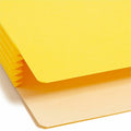 Smead Straight Tab Cut Letter Recycled File Pocket, Redrope, 8 1/2" Width x 11" Length, 5 / Pack, SMD73836