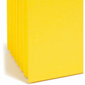 Smead Straight Tab Cut Letter Recycled File Pocket, Redrope, 8 1/2" Width x 11" Length, 5 / Pack, SMD73836