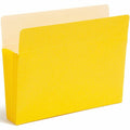 Smead Straight Tab Cut Letter Recycled File Pocket, Redrope, 8 1/2" Width x 11" Length, 5 / Pack, SMD73836