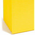 Smead Straight Tab Cut Letter Recycled File Pocket, Redrope, 8 1/2" Width x 11" Length, 5 / Pack, SMD73836