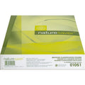 Nature Saver 2/5 Tab Cut Letter Recycled Classification Folder, Red, 8 1/2" Width x 11" Length, 10 / Box, NAT01051