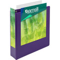 Samsill Earth's Choice Plant-based View Binders, Purple, 8 1/2" Width x 11" Length, 2 / Pack, SAMU86608