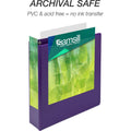Samsill Earth's Choice Plant-based View Binders, Purple, 8 1/2" Width x 11" Length, 2 / Pack, SAMU86608