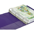 Samsill Earth's Choice Plant-based View Binders, Purple, 8 1/2" Width x 11" Length, 2 / Pack, SAMU86608