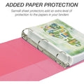 Samsill Earth's Choice Plant-based View Binders, Berry Pink, 8 1/2" Width x 11" Length, 2 / Pack, SAMU86676
