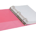 Samsill Earth's Choice Plant-based View Binders, Berry Pink, 8 1/2" Width x 11" Length, 2 / Pack, SAMU86676