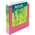 Samsill Earth's Choice Plant-based View Binders, Berry Pink, 8 1/2" Width x 11" Length, 2 / Pack, SAMU86676