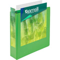 Samsill Earth's Choice Plant-based View Binders, Lime, 8 1/2" Width x 11" Length, 2 / Pack, SAMU86678