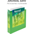 Samsill Earth's Choice Plant-based View Binders, Lime, 8 1/2" Width x 11" Length, 2 / Pack, SAMU86678