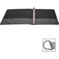 Business Source Basic D-Ring View Binders, Black, 8 1/2" Width x 11" Length, BSN28446