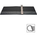 Business Source Basic D-Ring View Binders, Black, 8 1/2" Width x 11" Length, BSN28448