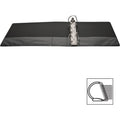 Business Source Basic D-Ring View Binders, Black, 8 1/2" Width, BSN28449