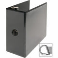 Business Source Basic D-Ring View Binders, Black, 8 1/2" Width x 11" Length, BSN28451