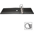 Business Source Basic D-Ring View Binders, Black, 8 1/2" Width x 11" Length, BSN28451