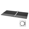 Business Source Basic Round Ring Binder, Black, 8 1/2" Width x 5 1/2" Length, BSN28523