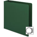 Business Source Basic Round-ring Binder, Green, 8 1/2" Width x 11" Length, BSN28558