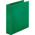 Business Source Basic Round-ring Binder, Green, 8 1/2" Width x 11" Length, BSN28558