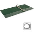 Business Source Basic Round-ring Binder, Green, 8 1/2" Width x 11" Length, BSN28558