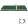 Business Source Basic Round-ring Binder, Green, 8 1/2" Width x 11" Length, BSN28558