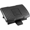 Kantek Premium Ergonomic Footrest with Rollers, Black, KTKFR750
