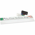 Dixon Ticonderoga Pacon Dry Erase Sentence Strips, White, 30 / Pack, PAC5185