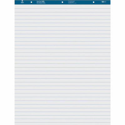 Business Source Standard Ruled Easel Pad, 27" x 34", 2 / Carton, BSN38590