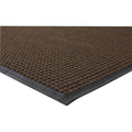 Genuine Joe Waterguard Wiper Scraper Floor Mats, Brown, GJO58843