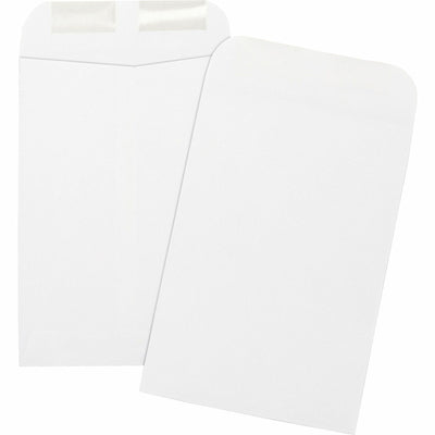 Business Source Durable Open-End Catalog Envelopes, White, 1 Box — view 1