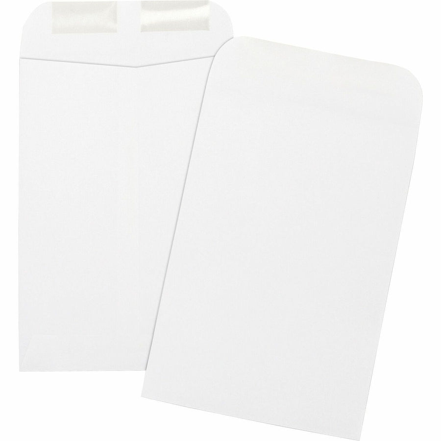 Business Source Durable Open-End Catalog Envelopes, White, 1 Box — view 1