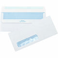 Business Source No.10 Standard Window Invoice Envelopes, White, 1 Box, BSN42207