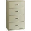 Lorell Value Lateral File - 4-Drawer, Putty, LLR60559