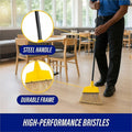 Genuine Joe Angle Broom, Yellow, GJO09570