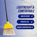 Genuine Joe Angle Broom, Yellow, GJO58562