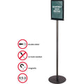 Deflecto Double-Sided Magnetic Sign Display, DEF692056
