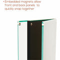 Deflecto Double-Sided Magnetic Sign Display, DEF692056