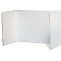 Dixon Ticonderoga Pacon Privacy Boards, White, 4 / Pack, PAC3782