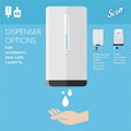 Kimberly-Clark Scott Hand Sanitizer Foam Refill, Clear, 2 / Carton, KCC91590