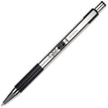 Zebra Pen Zebra STEEL 3 Series F-301 Retractable Ballpoint Pen, 1 Dozen, ZEB27310