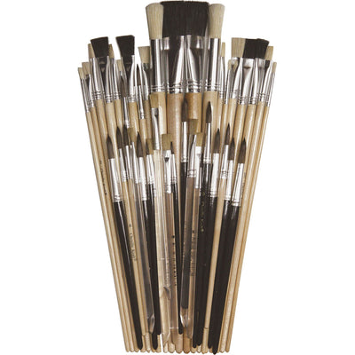 The Chenille Kraft Creativity Street Colossal Crafts Brush Assortment, Assorted, 1 Set, CKC5220