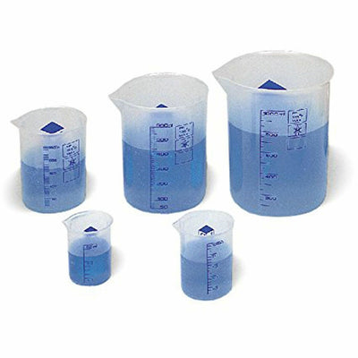 Learning Resources Graduated Plastic Beakers, 1 Set, LRNLER0306