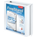 TOPS Cardinal FreeStand Easy Open Slant-D Ring Binder, White, 8 1/2" Width x 11" Length, CRD43120