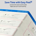Avery Easy Peel Inkjet Printer Mailing Labels, Matte, 140 / Pack, AVE18662