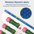 Avery Easy Peel Inkjet Printer Mailing Labels, Matte, 140 / Pack, AVE18662
