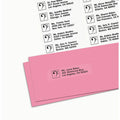 Avery Easy Peel Inkjet Printer Mailing Labels, Matte, 200 / Pack, AVE18661
