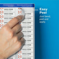 Avery Easy Peel Return Address Labels, Clear, 1 Pack, AVE15667
