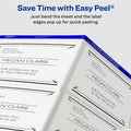 Avery Clear Shipping Labels, Sure Feed, 2" x 4", 100 Labels (15663), 1 Pack, AVE15663