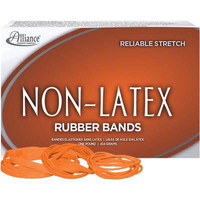 Alliance Rubber Rubber Bands, Orange, 1 Box — view 1